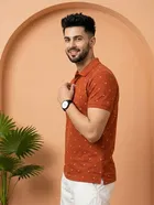 Printed Polo T-shirt for Men 