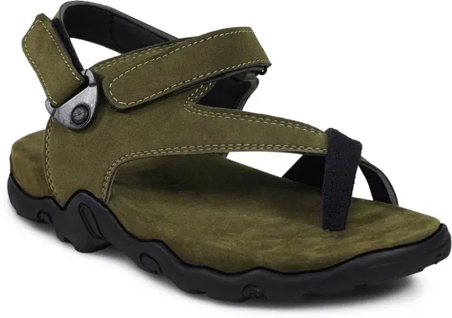 Sandals for Men (Olive, 10)