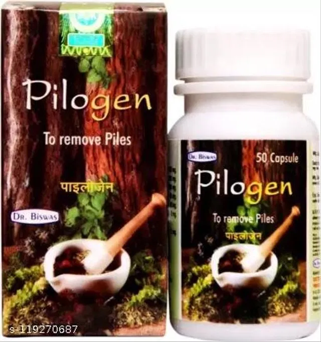 Dr Biswas Pilogen Cap For Bleeding Piles (Pack Of-1)