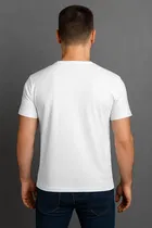 Round Neck Printed T-Shirt for Men 