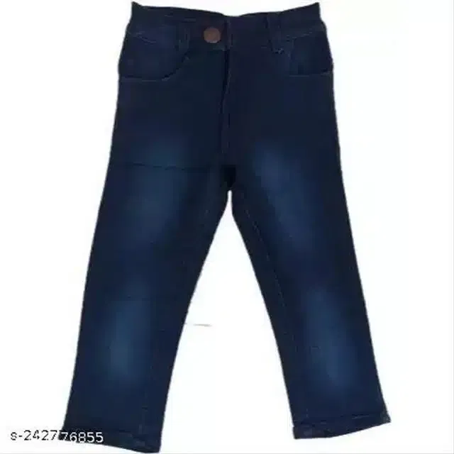 Denim Jeans for Boys (Blue, 12-13 Years)