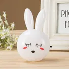 Immutable Rabbit LED Night Lamp Plug in Lamp Wall Socket Night Light Home Decoration 