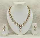 Alloy Necklace with Earrings for Women 