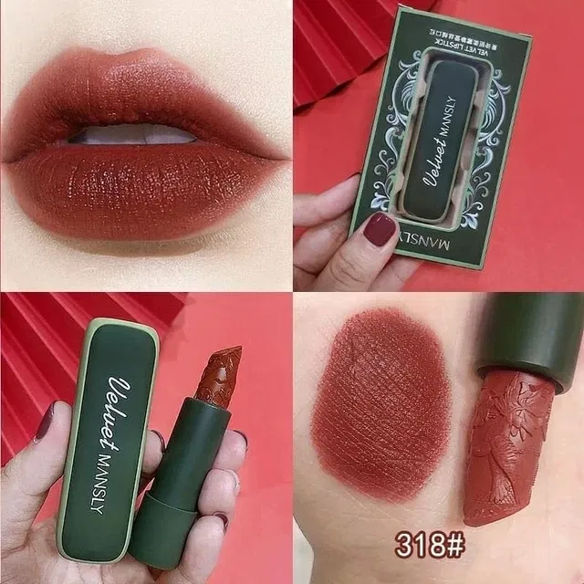 Matte Long Stay Lipsticks for Women Lipsticks (Multicolor, Set of 1)