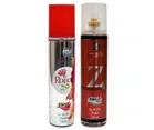 DSP Rose with Z Red 2 in 1 Car & Air Freshener (250 ml, Pack of 2)