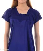 Satin Nightsuit Set for Women 