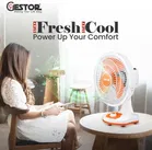 GESTOR Oscar Ultra High Speed with Auto Swing/Oscillation 300 mm 3 Blade Table Fan  