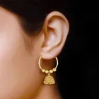 Gold Plated Jhumkas for Women 