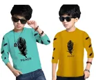Round Neck Printed T-Shirt for Boys 