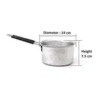 POOJA Aluminum Sauce Pan 