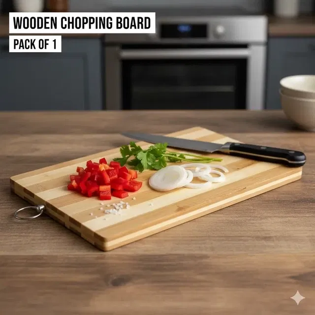 Wooden Chopping Board, pack of 1