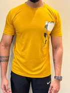 Round Neck Printed T-Shirt for Men 