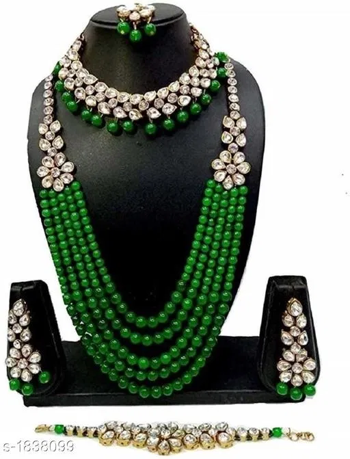 Stunning Metal Women's Jewellery Set