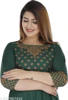 Viscose Rayon Printed Kurti for Women 
