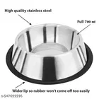 Round  Stainless Steel Pet Bowls 700ml, 