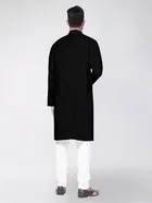 Cotton Blend Solid Kurta for Men 