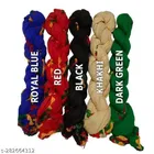 Cotton Blend Solid Dupatta for Women 