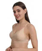 Cotton Bra for Women, Multicolour, Pack of 3 