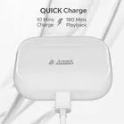 Aroma NB137 Dive Upto 60 Hours Playtime* Type C Fast Charging Dual Pairing Earbuds Bluetooth 