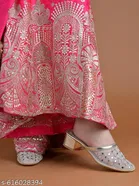 Shoetopia Golden Embellished Heel Sandals 
