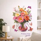 Fancy 3D Floral Wall Sticker 