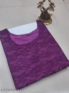 Net Kurti for Women, Purple 