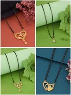 Gold Plated Designer Pendant Mangalsutra for Women 