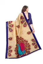 Art Silk Printed Saree for Women 