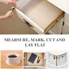 Diamond Clear Textured Anti Slip Mat/Sheet for Kitchen Drawer 