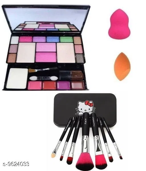 Face Makeup Combo, Multicolor, Set of 1