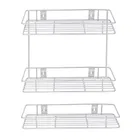 Oc9 स्टेनलेस स्टील वॉल शेल्व रैक 12x6x12 इंच & 12x6 इंच