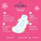 वेलोरा सॉफ्ट फील ट्राइफोल्ड सेनेटरी पैड 