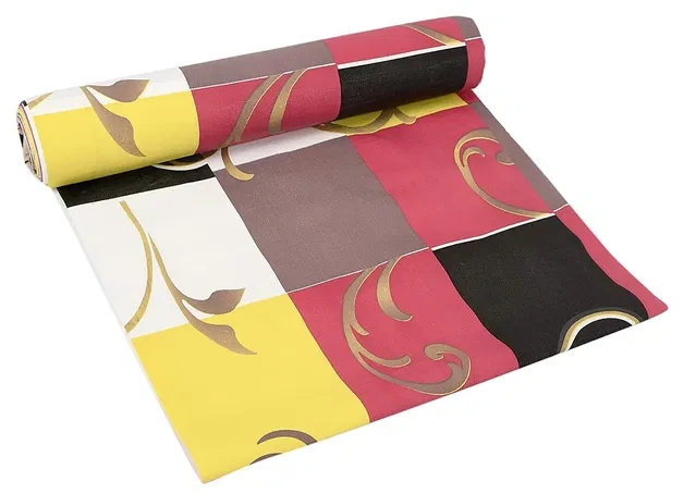 Laminated Non Woven Multipurpose Kitchen Cabinet Drawer Shelf Mat (Multicolor, 45x500 cm)