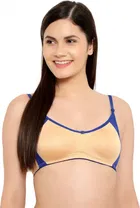 Cotton Blend Non Padded Bra for Women 