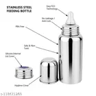 Stainless Steel Milk Feeding Bottle for Infants 