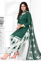 Punjabi Floral Suit for Women 