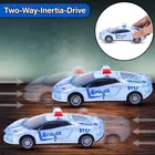 Push and Go Police Car Toy with Lights & Music 