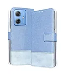 Artificial Leather Flip Cover For Motorola G64 5G 