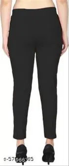 Cotton Lycra Trouser for Women 