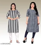 Crepe Kurtis for Women 