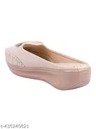 Solid Synthetic Loafers for Girls 