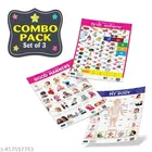 Bookford Publications My small chart My Body, Good Manners & Hindi Varnamala 
