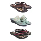 Heels with 2 Pairs Flats for Women 