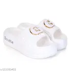 Sliders for Women, White 