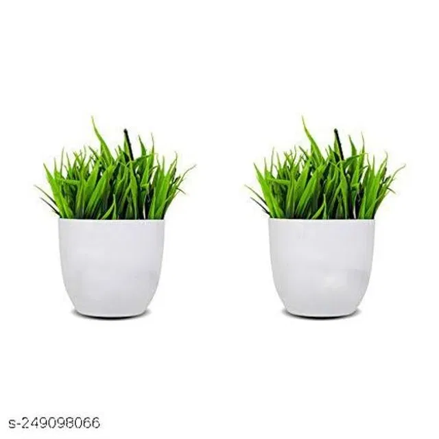 Plastic Artificial Flower (Multicolor, Pack of 2)