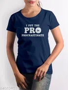 Cotton Round Neck Printed T-Shirt for Women 