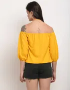 Polyester Solid Top for Women 