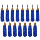 Handmade Unique Mini Feather Wool Tassels Garland with Bell Plastic 