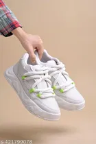 Solid Mesh Sneakers for Women 