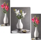 MDF 3 Pcs Designer Wall Painting for Home & Office 